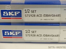 SKF S71928 ACD / DBAVQ6485 Schrägkugellagerset (Set= 1 Paar)  !