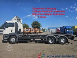 MAN TGS 26.320 6x2 BDF Mitnahmestapler AHK 1. Hand