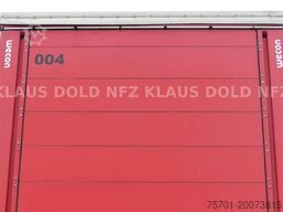 WECON BDF Wechselbrücke Pritsche Plane 57 m³ Hubdach