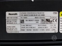Rexroth MSK071D-0300-NN-M1-UG1-NNNN MNR: R911310168