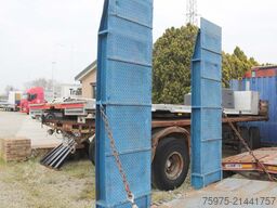 merker semirimorchio carrellone 4assi rampe usa