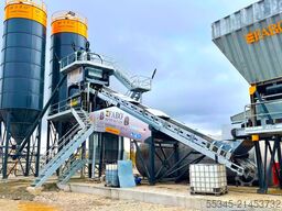 FABO Concrete Batching Plant 120 m3 Compact Concrete Batching Plant