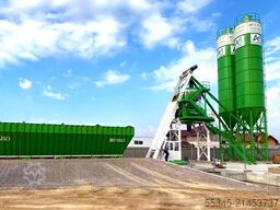 FABO Concrete Batching Plant 110 m3 Compact Concrete Batching Plant