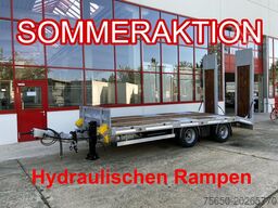 Möslein TT21-7,2 Hydr  21 t Tandemtieflader, hydr. Rampen, NEU