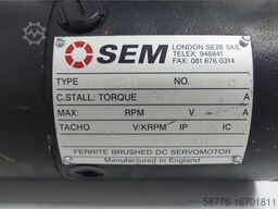 SEM MT30Z4-85 Ferrite Brushed DC Servomotor SN:L9813