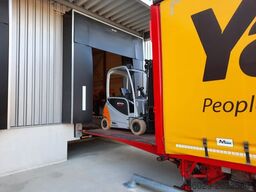 MEUSBURGER 2-Achs-Gabelstaplertransporter Rampe Dhollandia