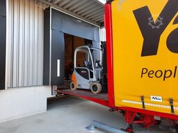 MEUSBURGER 2-Achs-Gabelstaplertransporter Rampe Dhollandia