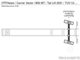 HTF Heiwo / Carrier Vector 1800 MT / Tail Lift 2021...