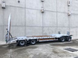 Möslein T 4 VB H1 1 neuer 4 Achs Tieflader hydraulischen Rampen