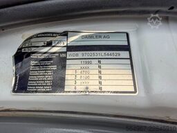 MERCEDES-BENZ 1224 Atego 4x2 Blatt-Luft Kran