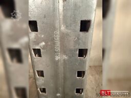 93 lfm SSI Schäfer PR600 Palettenregale H:1150cm , 4000 kg Fachlast Hochregale