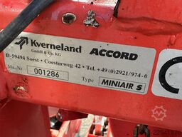 KVERNELAND Accord-Miniair-S