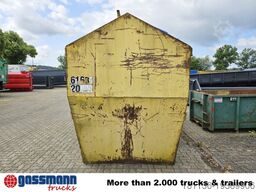 Absetzcontainer ca. 15m³ geschlossen mit Deckel