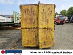  Absetzcontainer ca. 17m³ offen mit Flügeltüren