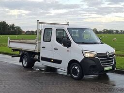 RENAULT MASTER 2.3 Dubbele Cabine Kipper Kist Dubbelluc...