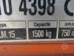 DAF LF 250 250 bak + klep + schuifzeil E6