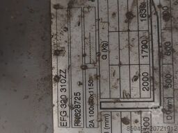 Jungheinrich EFG320 no battery ( 3 st paket )