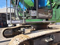 Sennebogen 850R with hydraulic rotating grapple