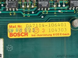 BOSCH Reglerkarte
