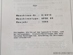 HYDRAP PRESSEN HPSK80