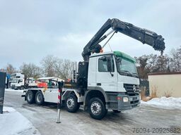 MERCEDES-BENZ Actros 3244 8x4 Abrollkipper KRAN 20m FUNK