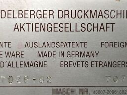 Heidelberg GTOZP-52+ N+P