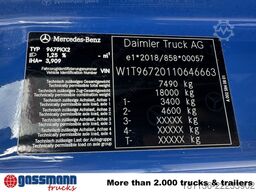 Mercedes-Benz Atego 816 K 4x2, 2x AHK, Meiller-Kipper, mehrfach