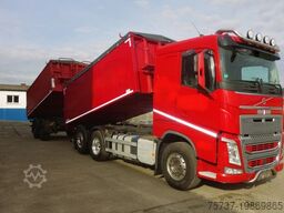 VOLVO FH 550 Kipper + Heuser Kipper AH