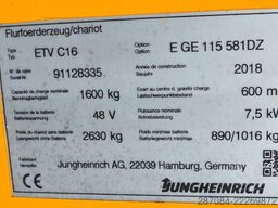 Jungheinrich ETV C16 mit Batterie Bj. 2025