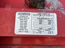 Groenewegen Jumbo / DRO-14-18 / Box / Loadlift / 2x Steerin...