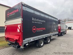 MERCEDES-BENZ 1843 LL Schiebeplane Edscha LBW 1,5t + Anhänger