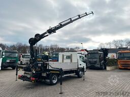 FUSO Canter 7C18 Pritsche + HIAB 066 Kran