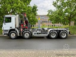 Mercedes-Benz Actros 3241 8x4/Abrollkipper+Fassi F155/Euro5