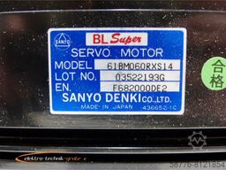 Sanyo Denki 61BM060RXS14 Servo Motor - ! -