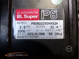 Sanyo Denki P80B22250HXS2H AC Servomotor - ! -