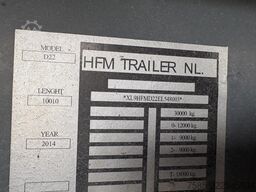 Hfm Trailers D22 2-Axle / 10 Meter / Dolly-LZV / Loading Lift