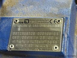 KSB ETANORM G 080-315 85.00 m³/h H = 25.00 m