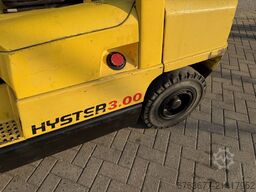 HYSTER H3.00XM triplo465 freelift sideshift 3700hours 2000 DIESEL