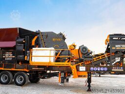 FABO Mobile Crushing Plant MIC-100 SEMI-MOBILE IMPACT CRUSHER