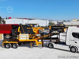 FABO Mobile Crushing Plant MIC-100 SEMI-MOBILE IMPACT CRUSHER