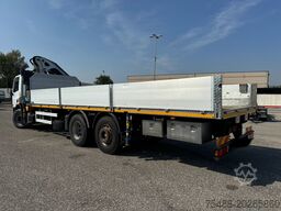 DAF CF 75-360 CASSONE+GRU CORMACH 27.500
