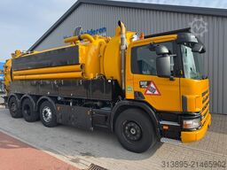 Scania P114-340 8x2 Vacuüm- & HD-pump / Saug und Druck.