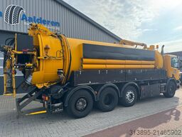 Scania P114-340 8x2 Vacuüm- & HD-pump / Saug und Druck.
