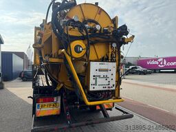 Scania P114-340 8x2 Vacuüm- & HD-pump / Saug und Druck.