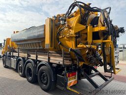 Scania P114-340 8x2 Vacuüm- & HD-pump / Saug und Druck.