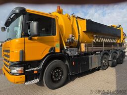 Scania P114-340 8x2 Vacuüm- & HD-pump / Saug und Druck.