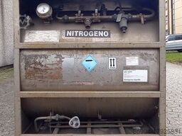 AGA CRYO Nitrogen, Oxygen, N2O,CO2,O2,N2 used storage tank pallet tank