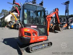 Kubota KX 016-4 mit hydraul. Schnellwechsler + 3 Löffel