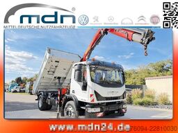 IVECO Eurocargo 180-320 KRAN 14m FUNK KIPPER AHK