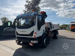 IVECO Eurocargo 180-320 KRAN 14m FUNK KIPPER AHK